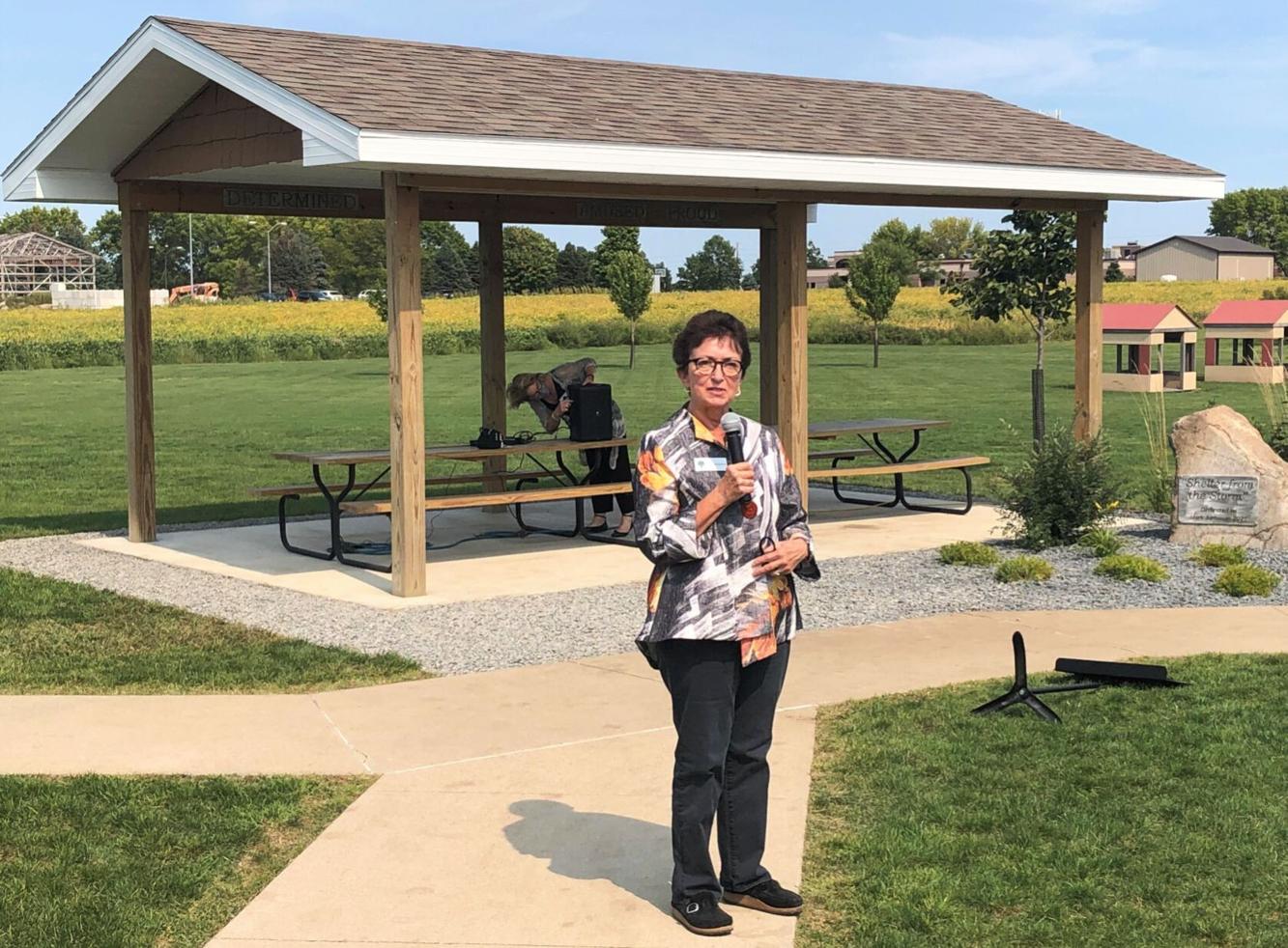 Mason City man honored posthumously at Four Oaks care facility with new