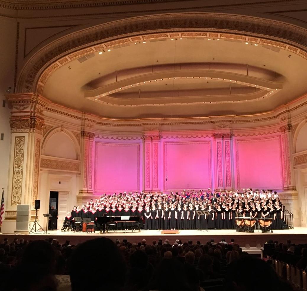 Mason City High Concert Choir Gives Glory To Carnegie Hall