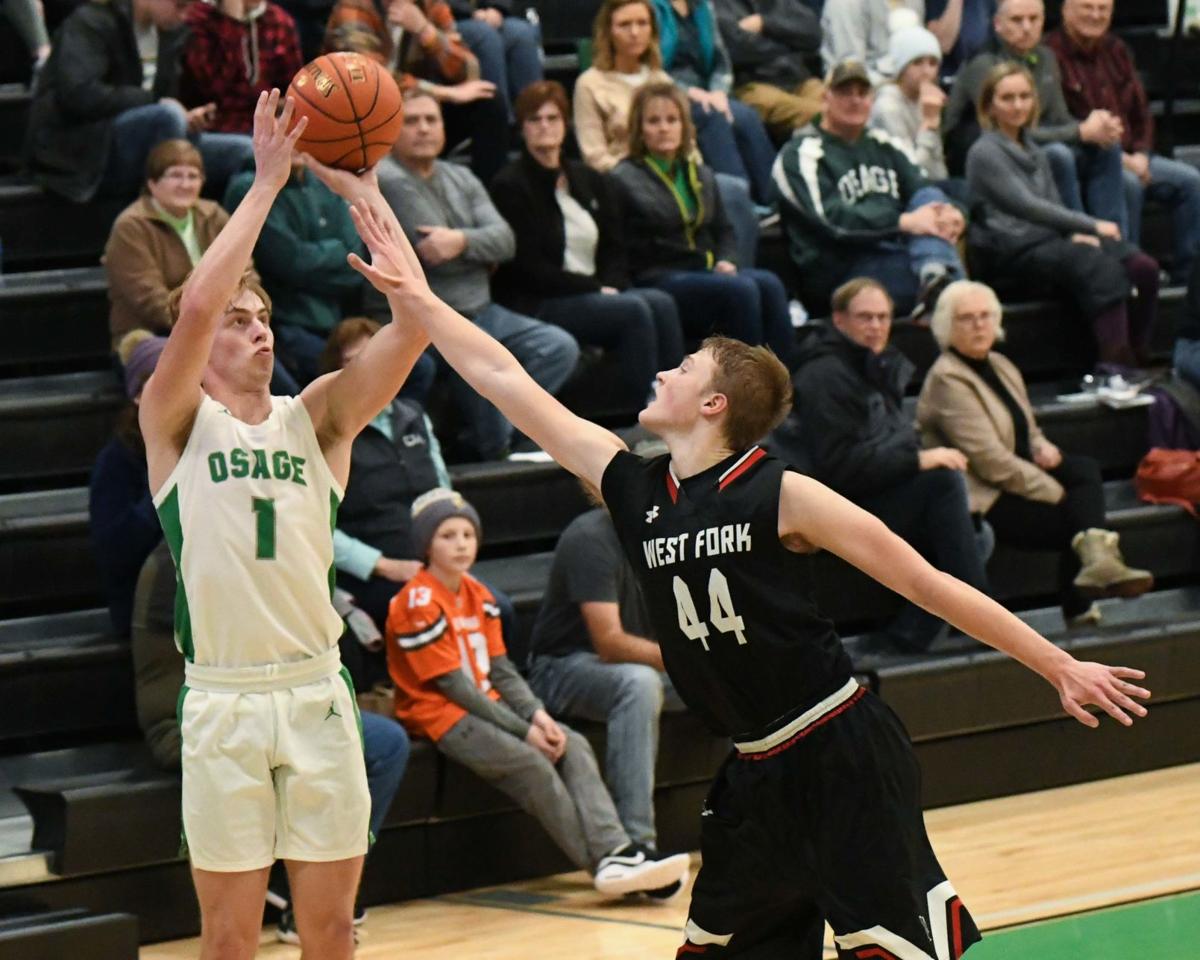 Osage boys vs West Fork
