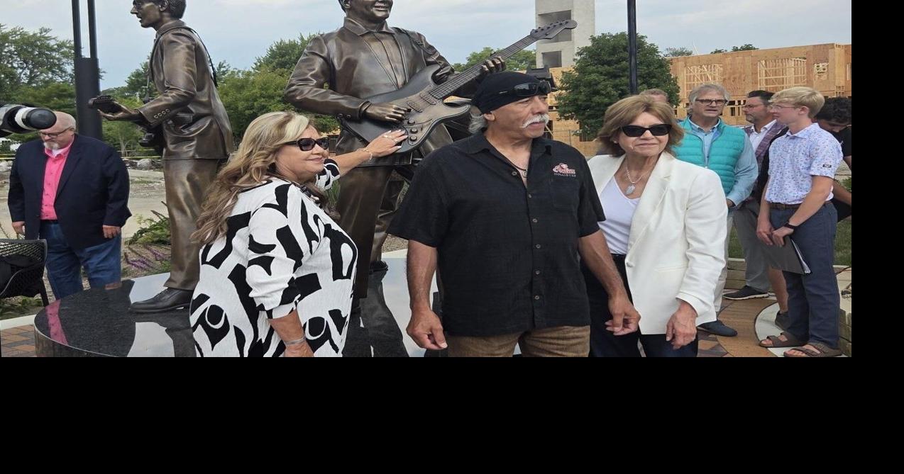 The Music Never Died: Statues of Buddy Holly, Ritchie Valens and the Big Bopper unveiled in Clear Lake