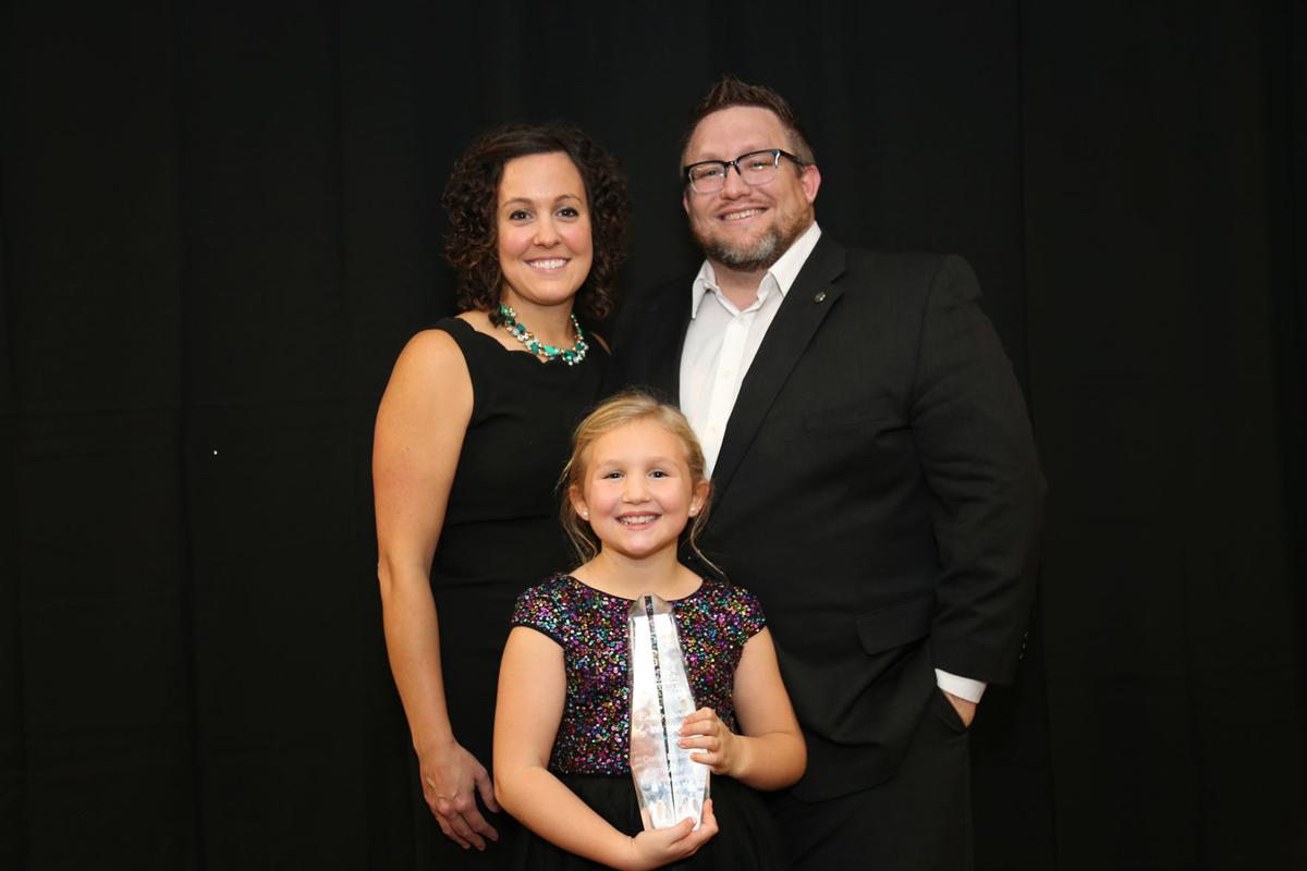 Derek Balsley receives award