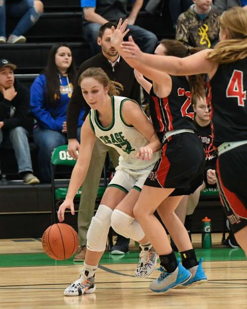 Osage girls vs West Fork