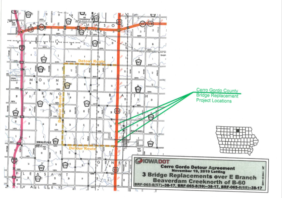 Cerro Gordo County Board of Supervisors approve changes for election