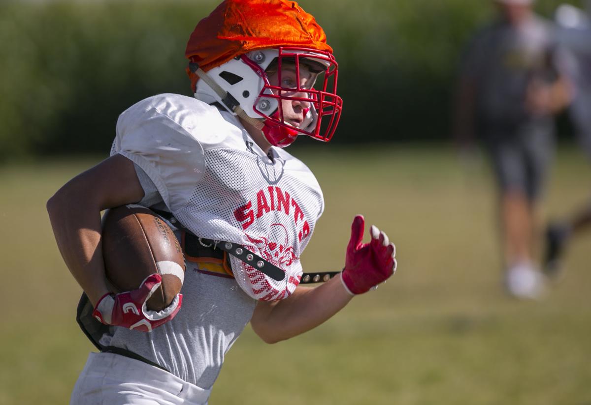 Senior class keys in 2019 for St. Ansgar football North Iowa High