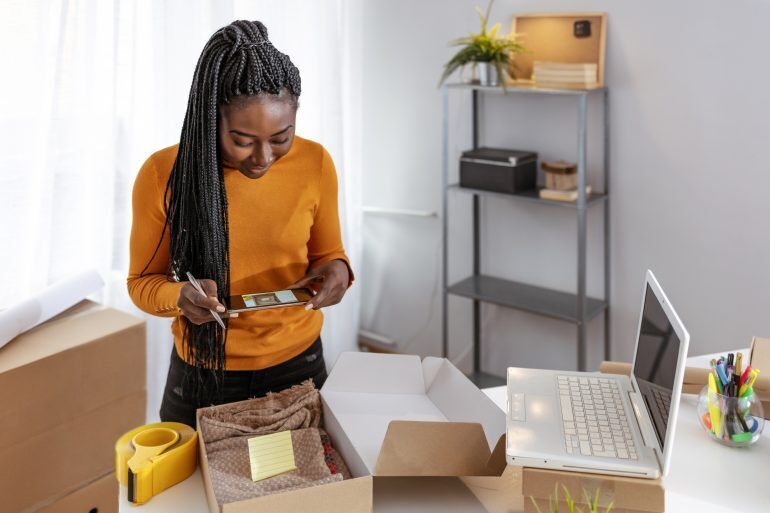 When selling an item online, detail everything in the description, including its brand and any flaws.