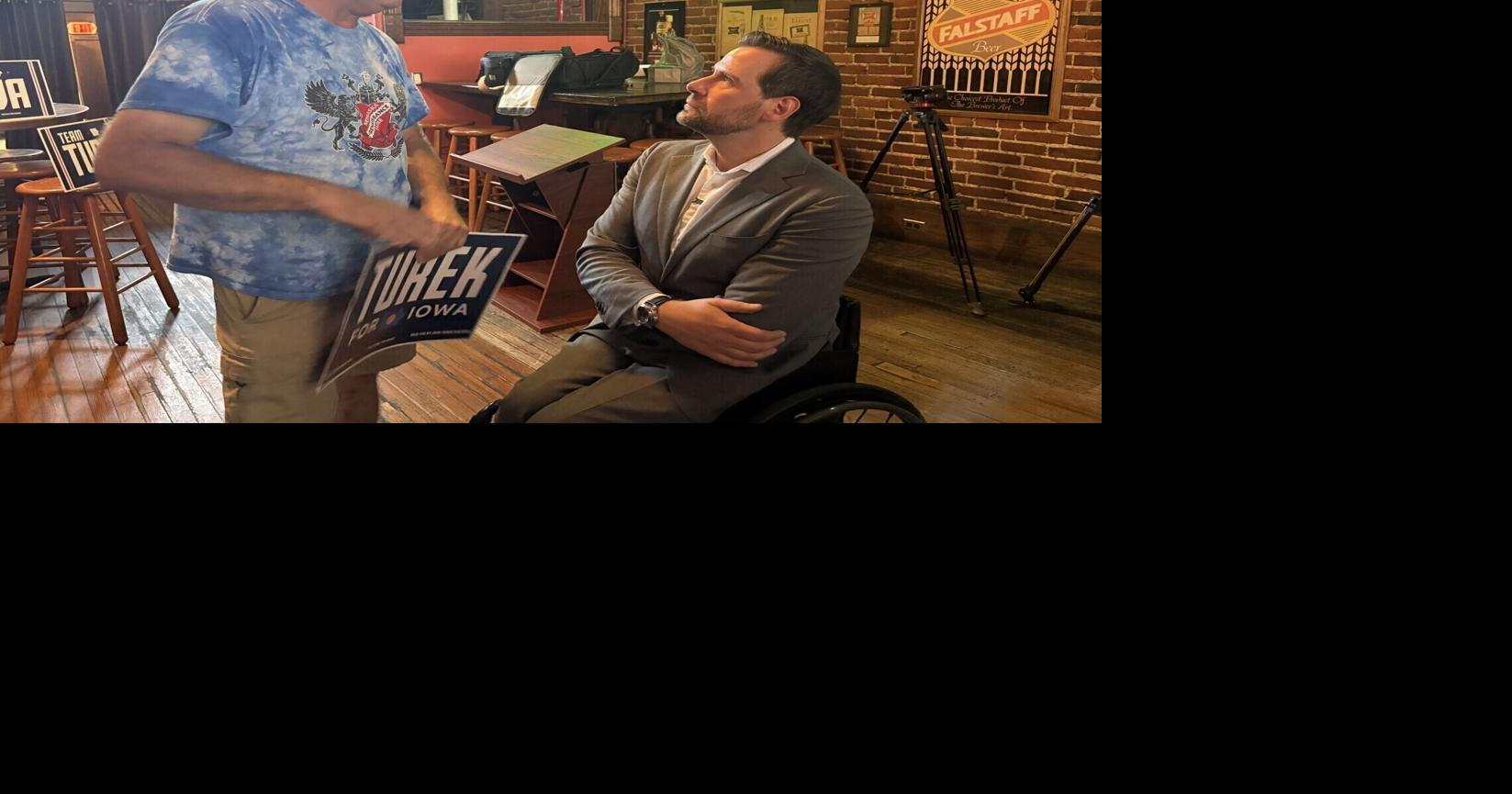 Josh Turek emphasizes bipartisan record in Council Bluffs campaign stop ISAAC NIELSEN Council Bluffs Nonpareil Sep 1, 2026 55 sec ago