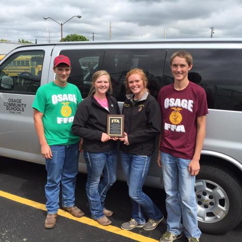 Osage FFA competes in summer judging contests