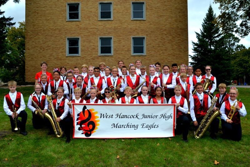 WHMS band places third at Algona Band Day