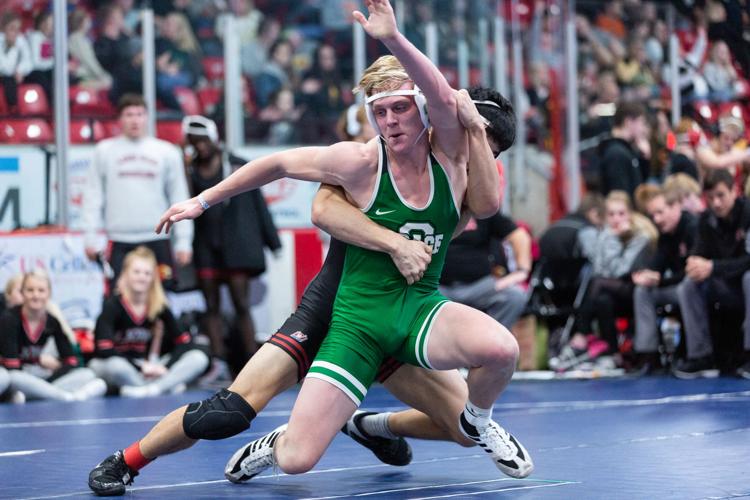 Osage boys wrestling defeat Iowa City at Battle of Waterloo
