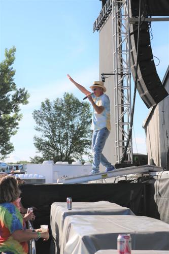 Mark Miller of Sawyer Brown at Country Thunder Iowa