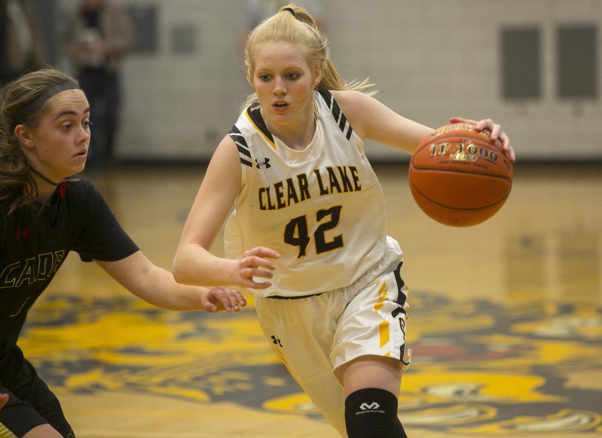 High School Girls Basketball Clear Lake S Defense Suffocates Iowa