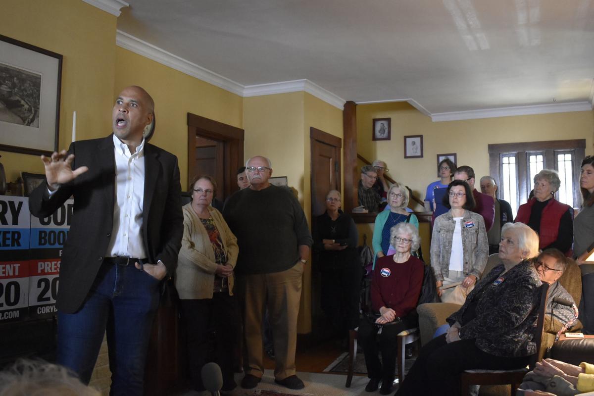 Corey Booker in Charles City
