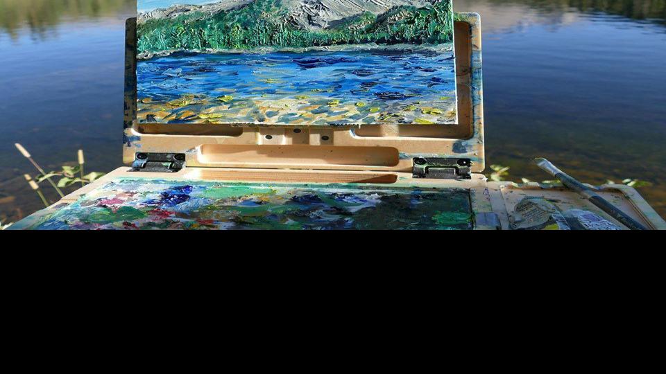 After Hiking 3k Miles Iowa Artist Returning Home Arts And