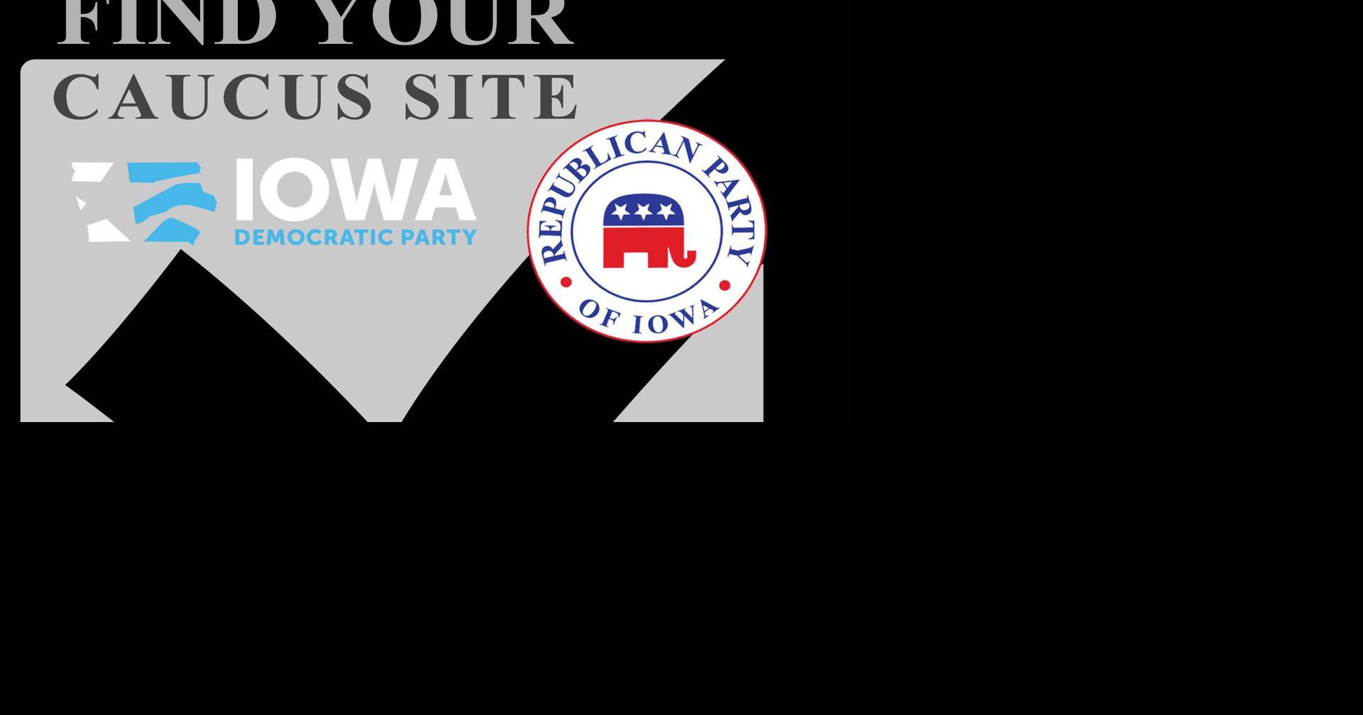 Caucus site locator: where to go across North Iowa