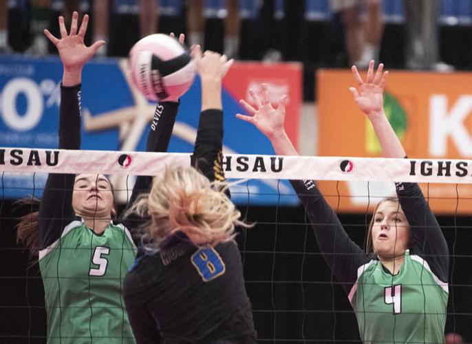 Osage vs Humboldt state volleyball