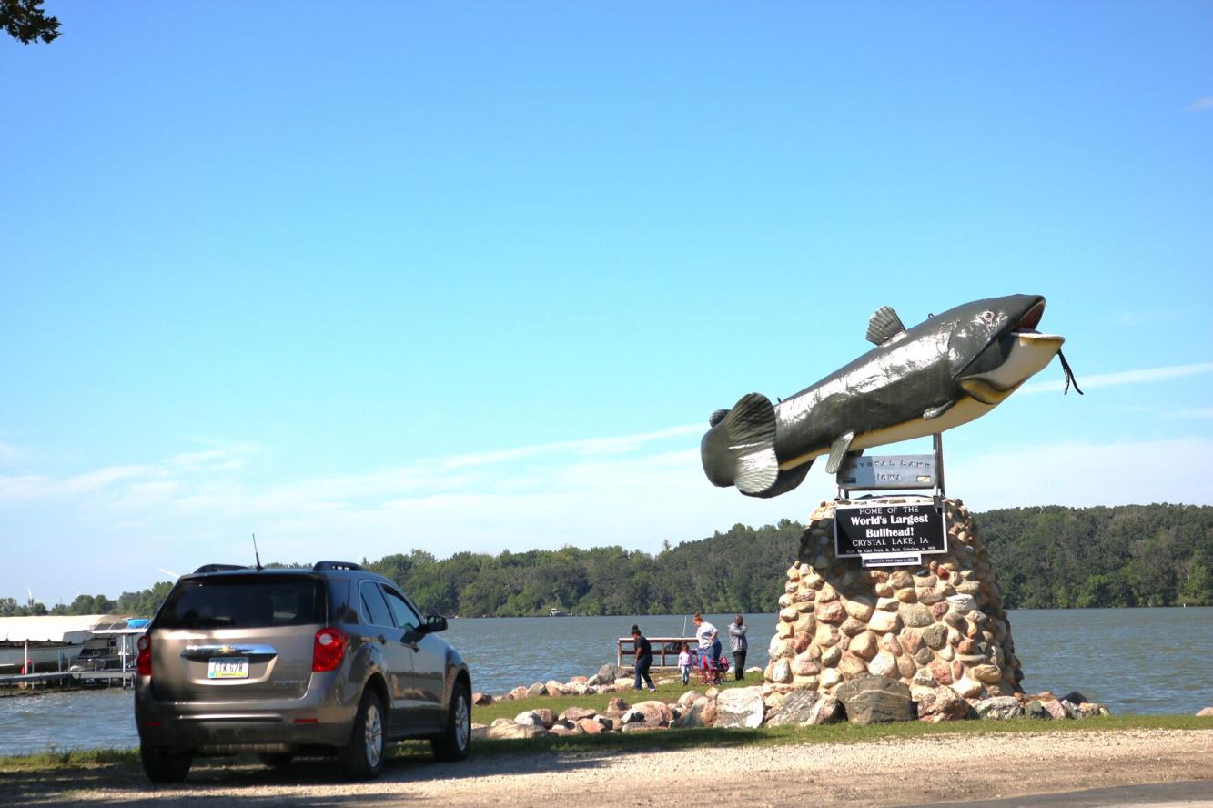 Labor Day weekend visitors enjoyed time lakeside near the Crystal Lake