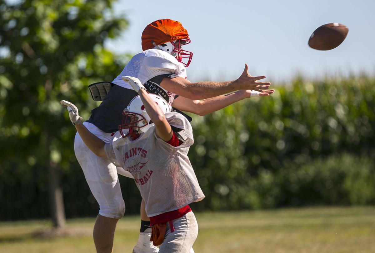 Senior class keys in 2019 for St. Ansgar football North Iowa High