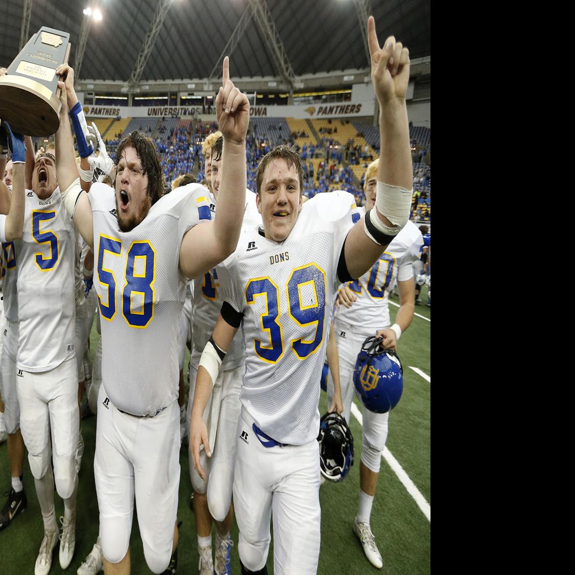 Don Bosco Pella Win State Football Championships North Iowa