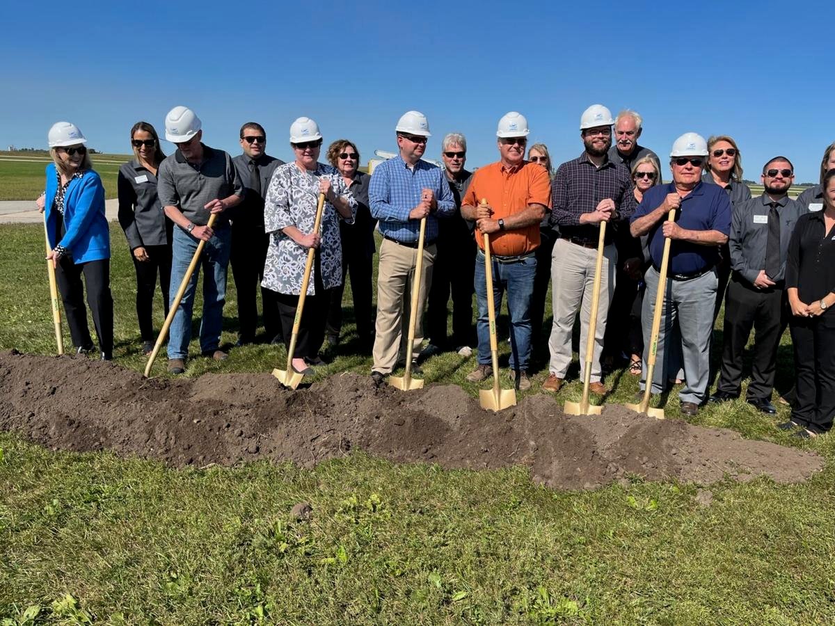 Mason City breaks ground on new airport terminal