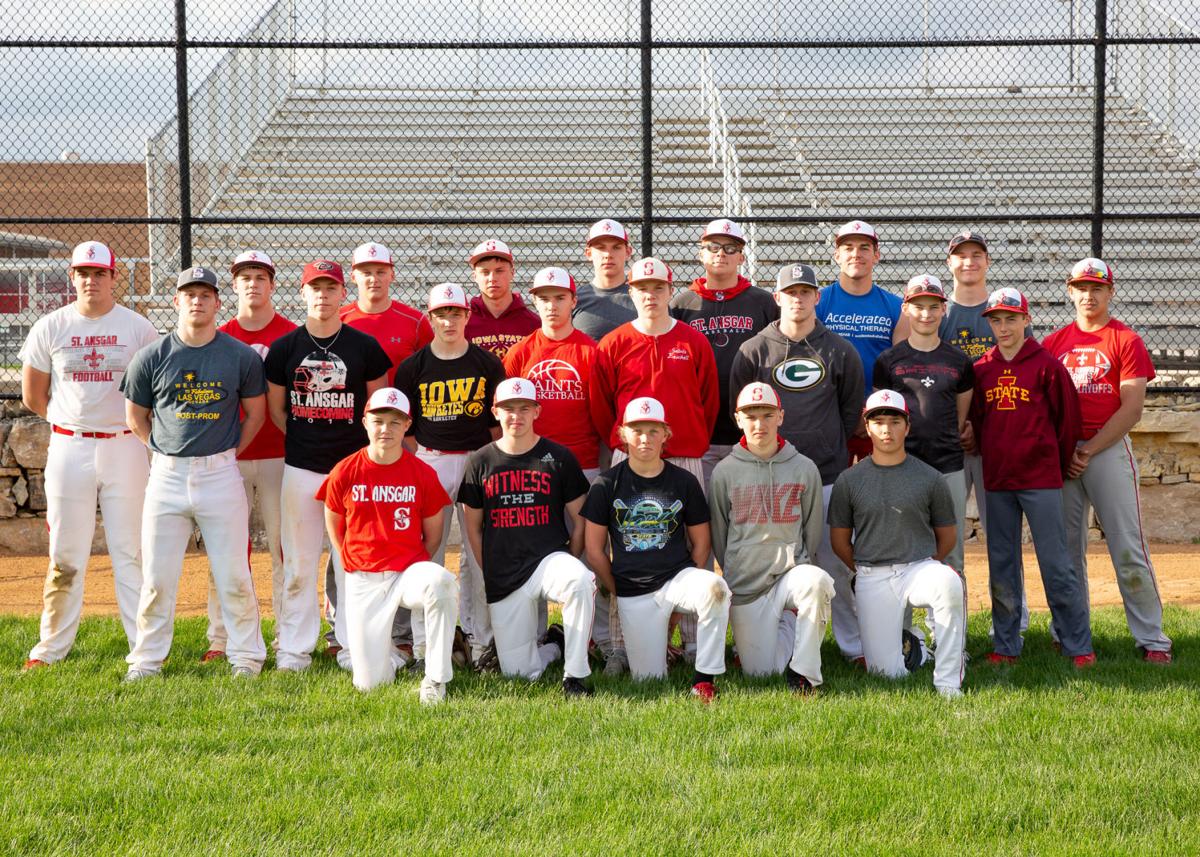 2019 St. Ansgar High School Baseball team