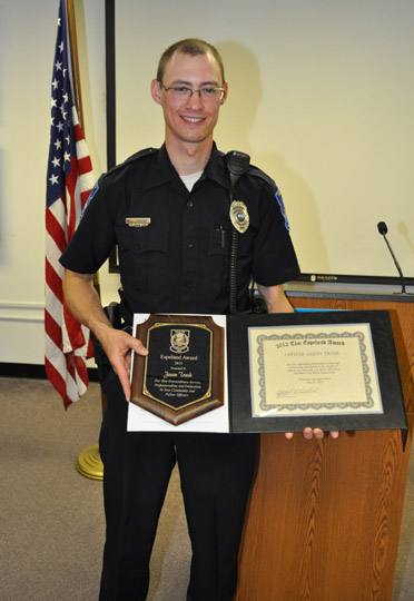 Officer Trask given Espeland Award