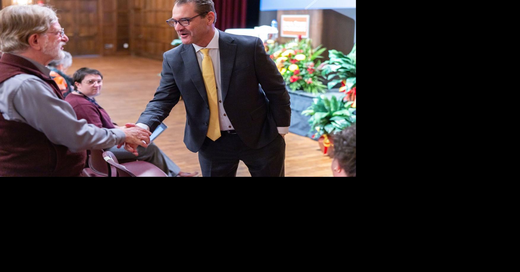 Dr. David Cook announced as Iowa State University president