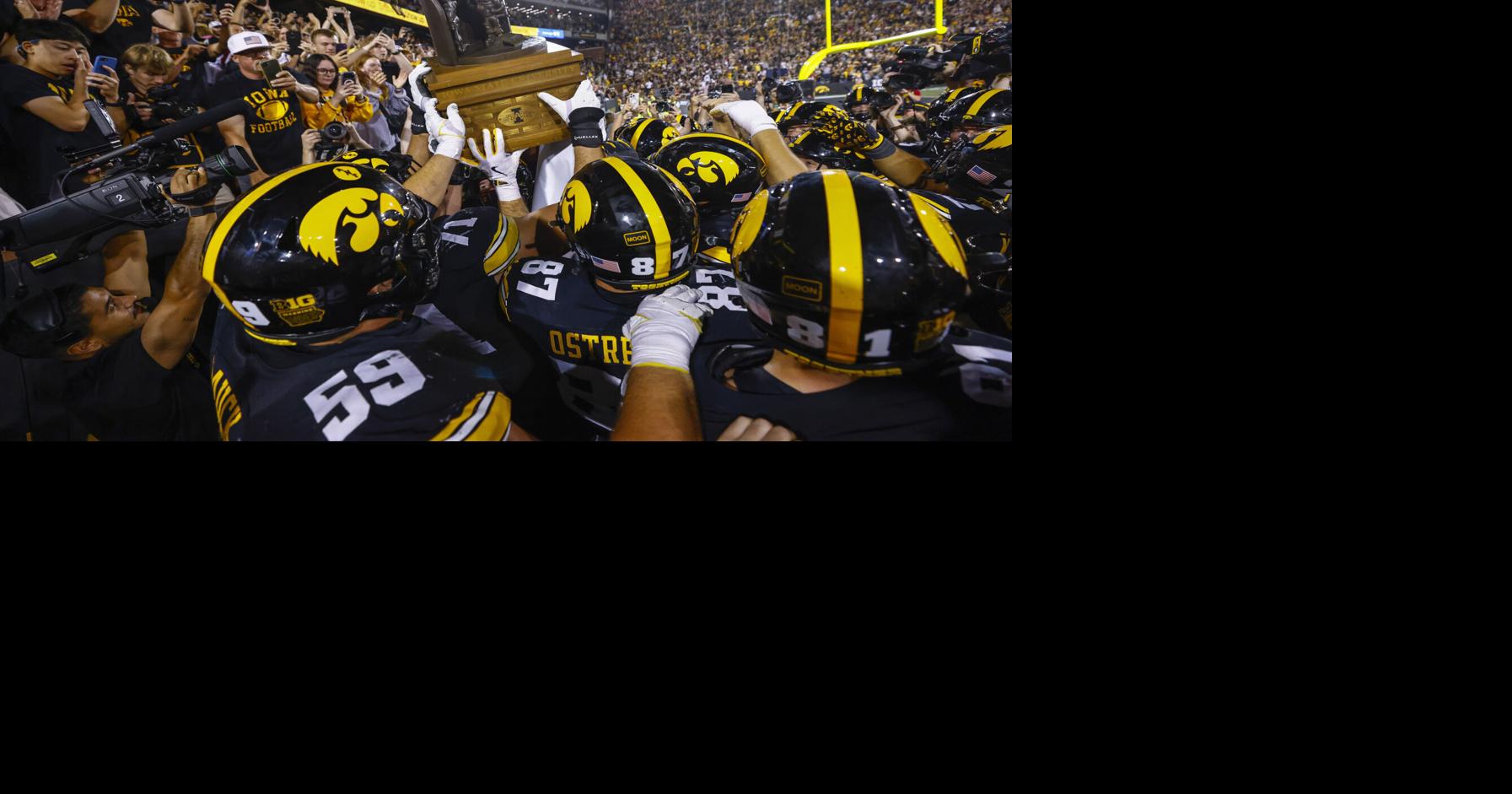 Photos: Iowa/Iowa State CyHawk Football Game, Sept. 12 CHRIS ZOELLER, Courier Staff Photographer Sep 13, 2026 23 sec ago