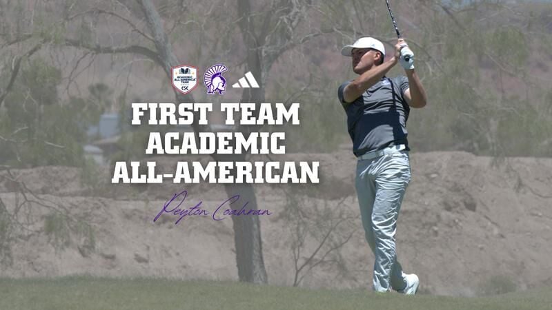 PEYTON COAHRAN NAMED CSC FIRST TEAM ACADEMIC ALL-AMERICAN