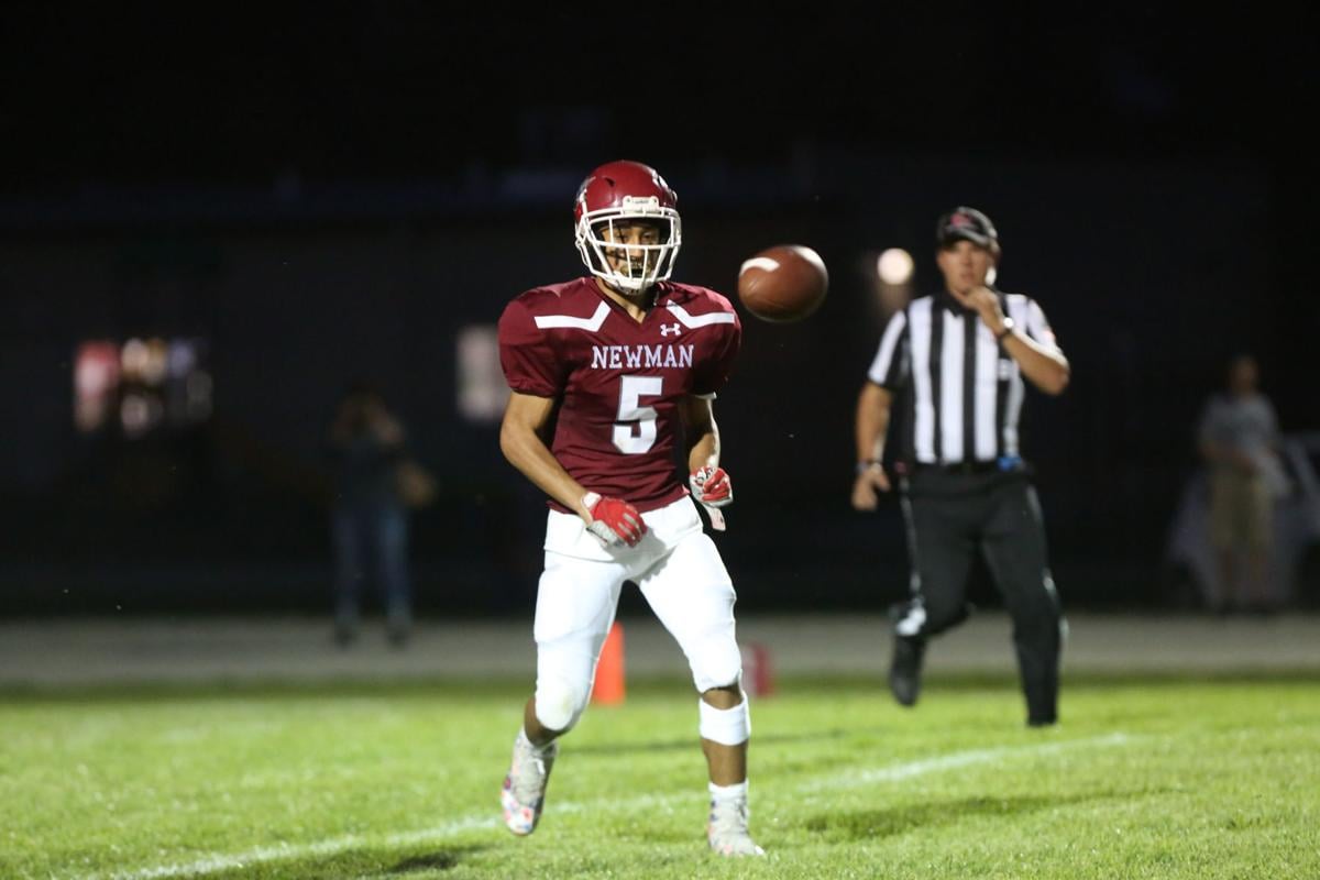 "I love it here": James Jennings making a difference in first season at Newman Catholic | North ...
