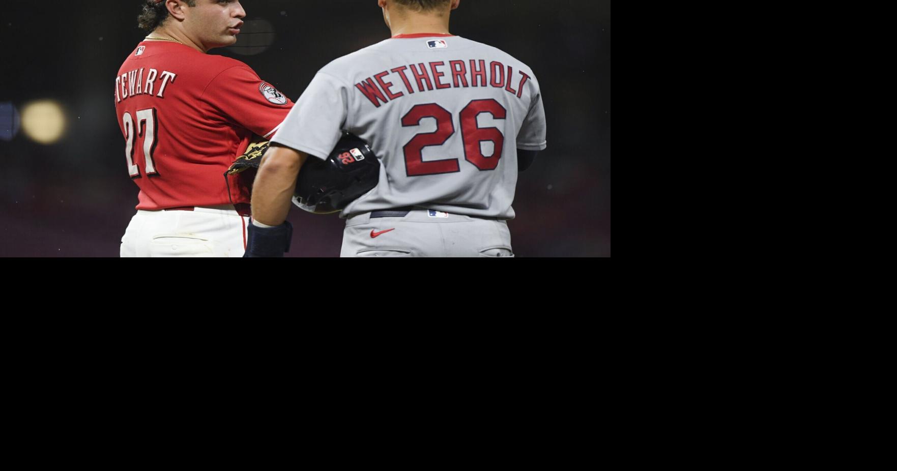 MLB | ST. LOUIS CARDINALS Hochman: On IL, are JJ Wetherholt's ROY chances over? Did Cardinal truly have chance to begin with? By Benjamin Hochman St. Louis Post-Dispatch Sep 1, 2026 14 mins ago