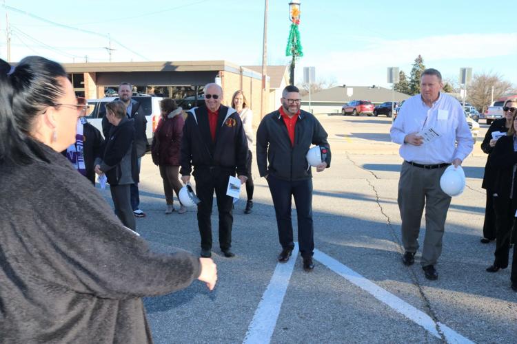 It was a nice day for a groundbreaking for the Irish Hospital Apartments in Forest City on Nov. 30..JPG
