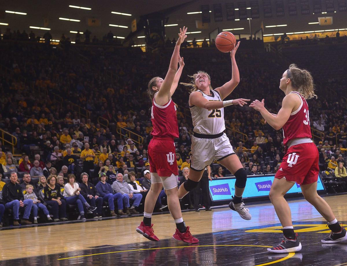 Photos Meyer Sisters And Hawkeyes Take On University Of Indiana
