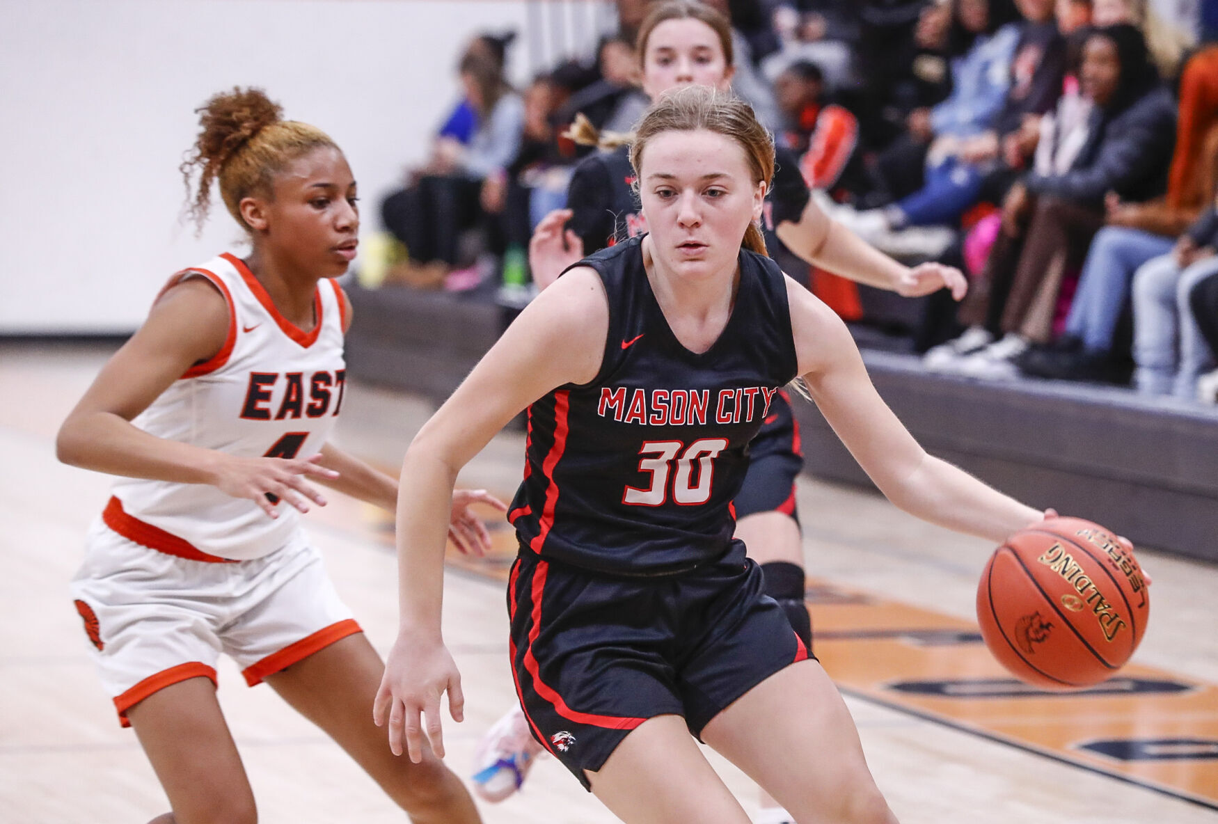 Waterloo East boys snatch victory, Riverhawk girls dominate in close game