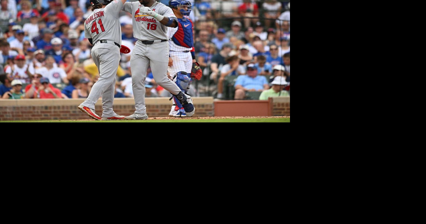 MLB | ST. LOUIS CARDINALS Cardinals' 'young bucks' give Cubs an eyeful of the future in romp that empties bleachers By Derrick Goold St. Louis Post-Dispatch Aug 17, 2026 46 mins ago