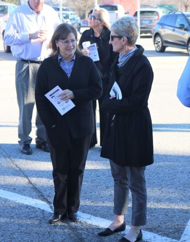 Norma Hertzer was on hand for the groundbreaking..JPG