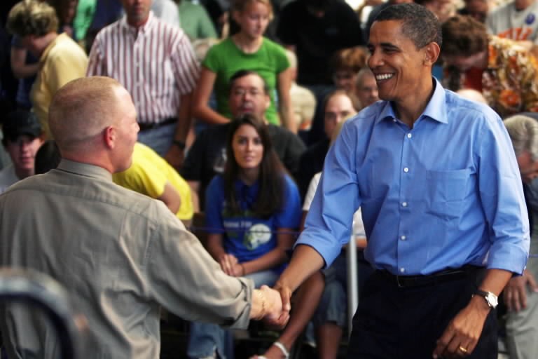 Obama in Mason City