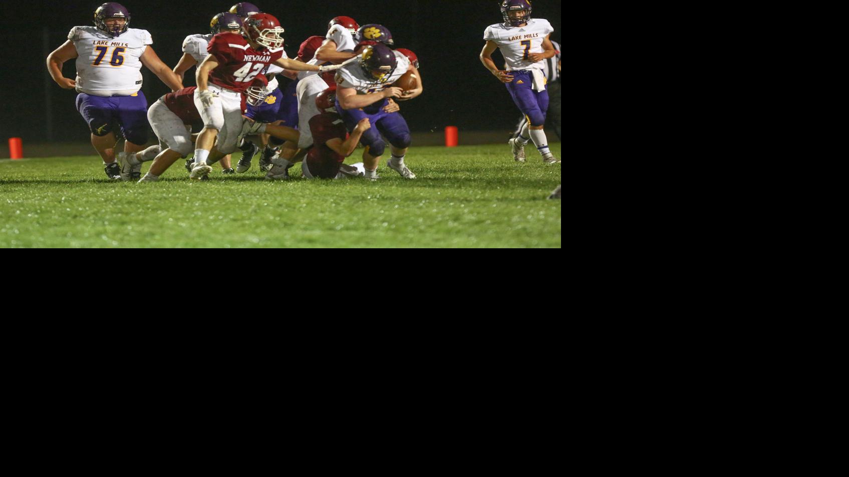 Photos Newman Catholic vs. Lake Mills North Iowa High School