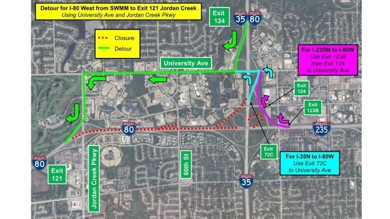 Overnight Closure of Westbound I-80 Scheduled for August 24th