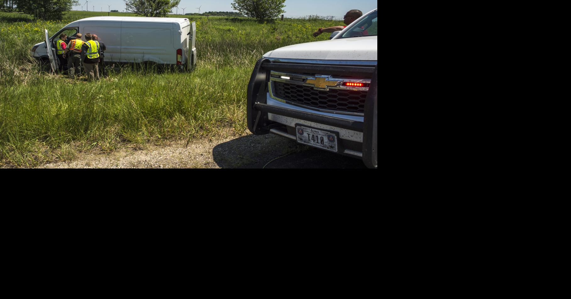 Update Two injured in crash near Kensett involving construction equipment