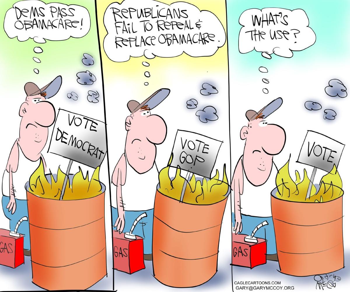 GOP ACA Letdown by Gary McCoy, Cagle Cartoons