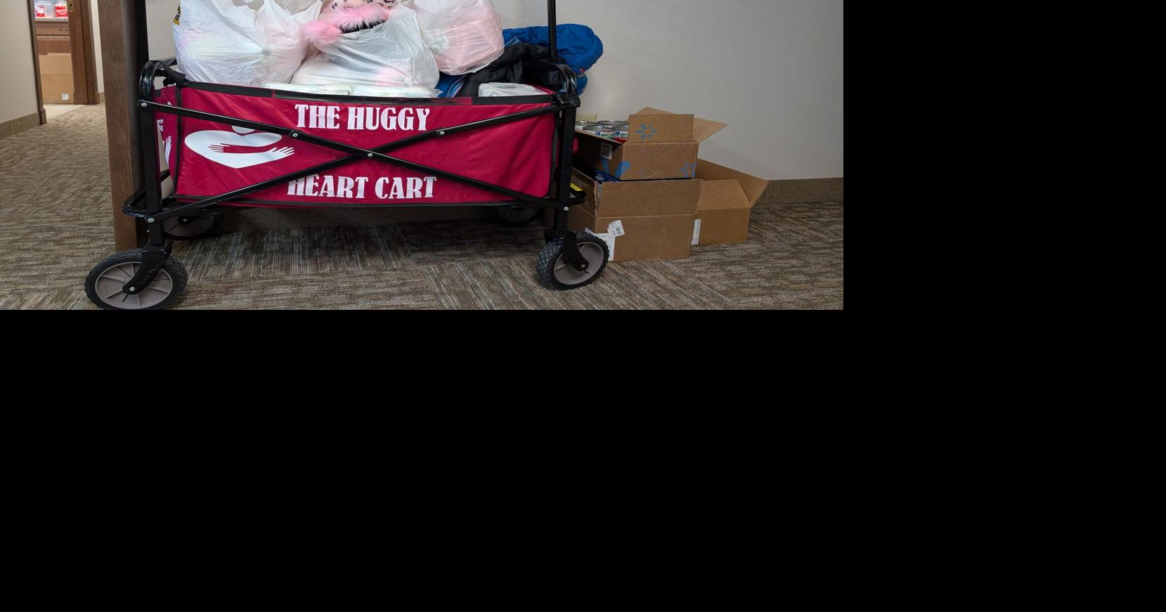 Huggy Heart Cart simplifies donating in North Iowa