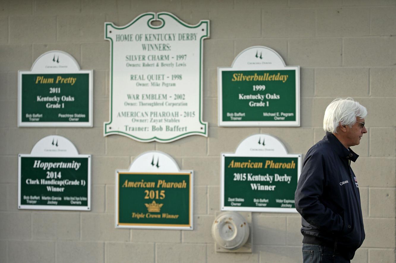 With Kentucky Derby near, Baffert exiled again