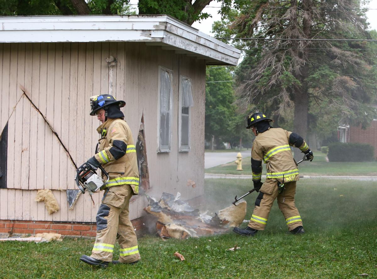 Mason City Fire Department Bids Farewell To One Of Its Own Latest News Globegazette Com