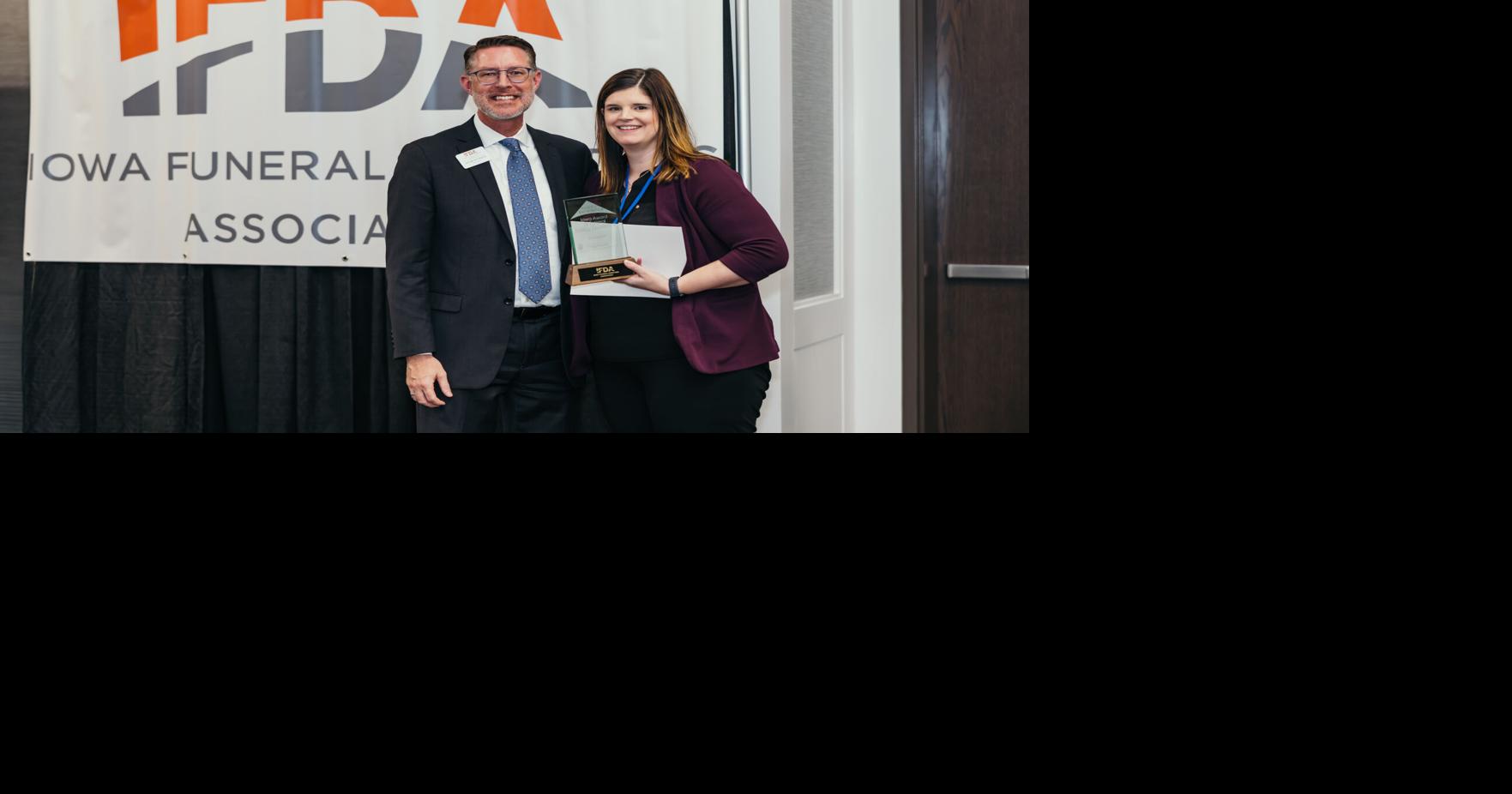 Fullerton Funeral Home recognized with state award