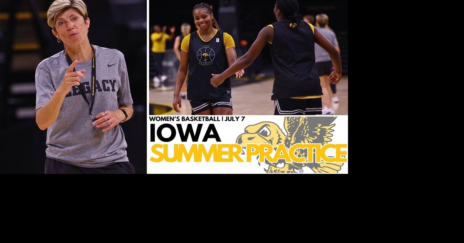 Photos: Iowa women's basketball summer practice, July 7