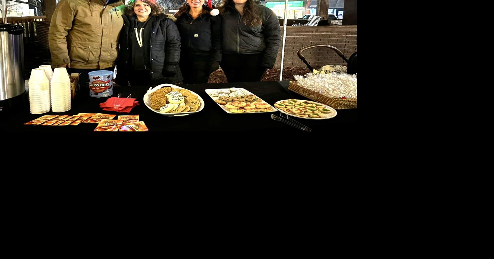 Evelyn Slater flips switch in Forest City tree lighting ceremony Dec. 4