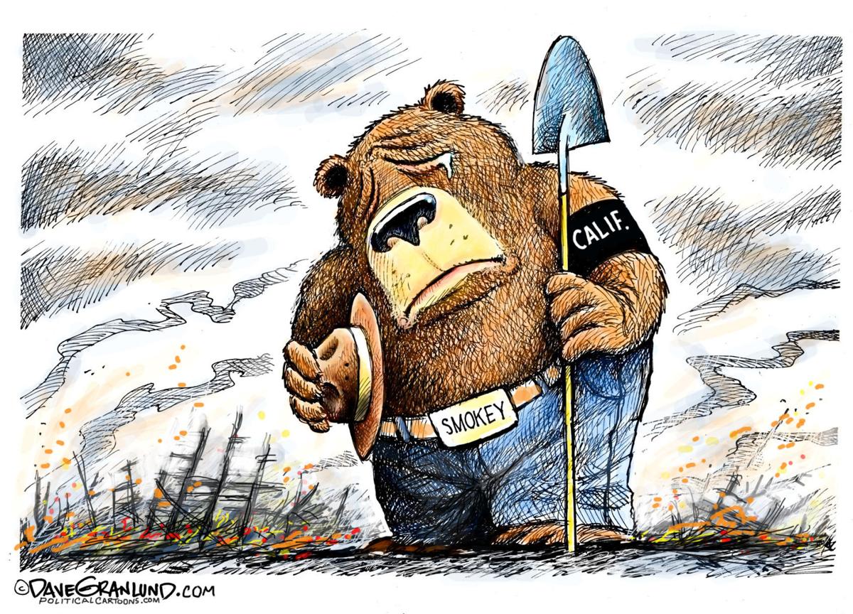 political cartoons fires peace coal guns catalonia columnists
