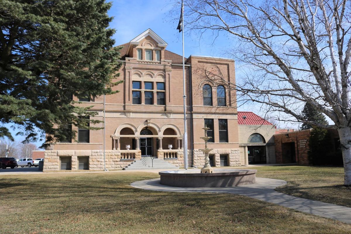 Hancock County Courthouse Fountain