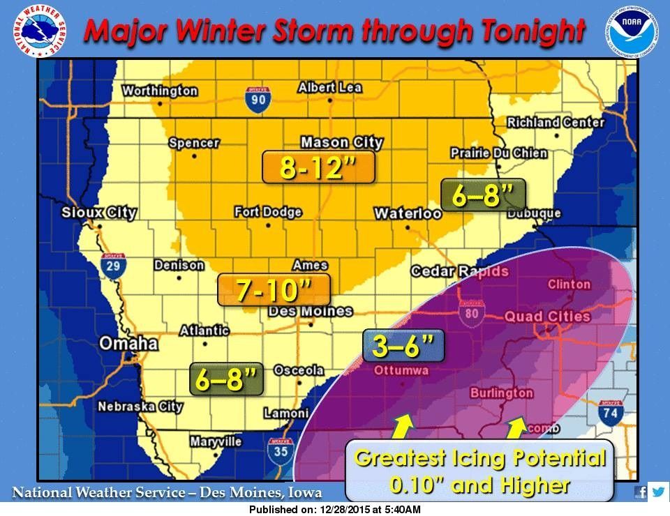 WEATHER Winnebago County Courthouse closes due to storm Mason City