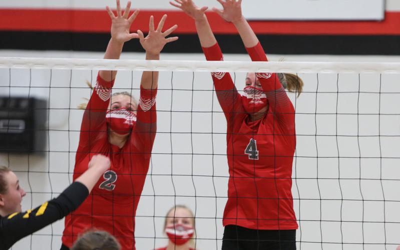 St. Ansgar volleyball vs Wapsi Valley - Hillman, Urbatsch